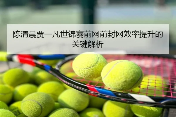 陈清晨贾一凡世锦赛前网前封网效率提升的关键解析